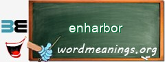 WordMeaning blackboard for enharbor